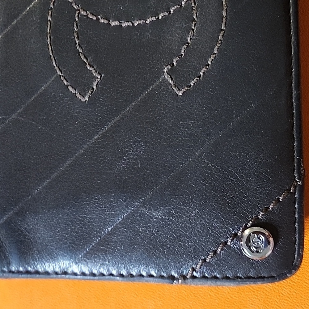Chanel #7 🌟 Bifold Long wallet converted to Crossbody chain purse - Picture 5 of 13
